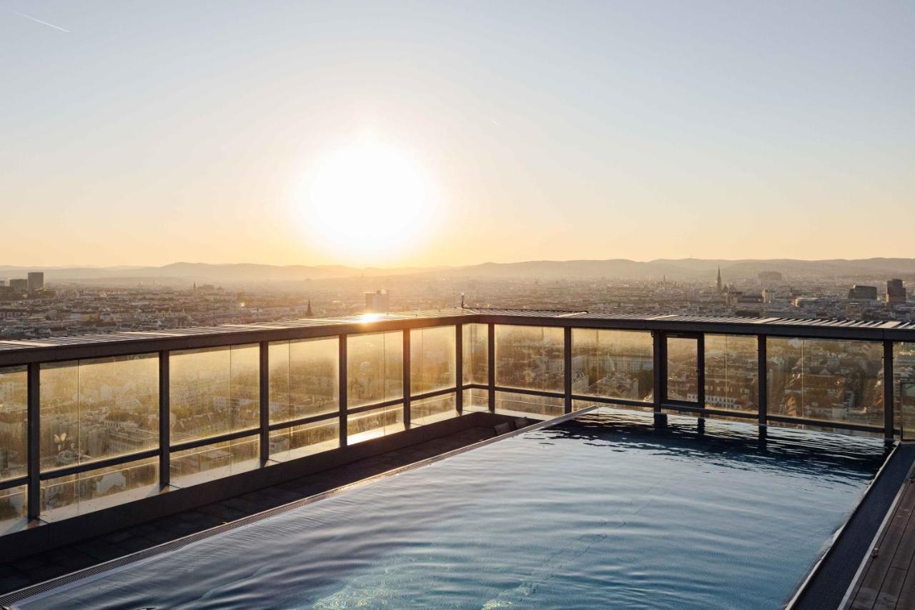 Design Apartment With Amazing View Over Vienna 2 ภายนอก รูปภาพ