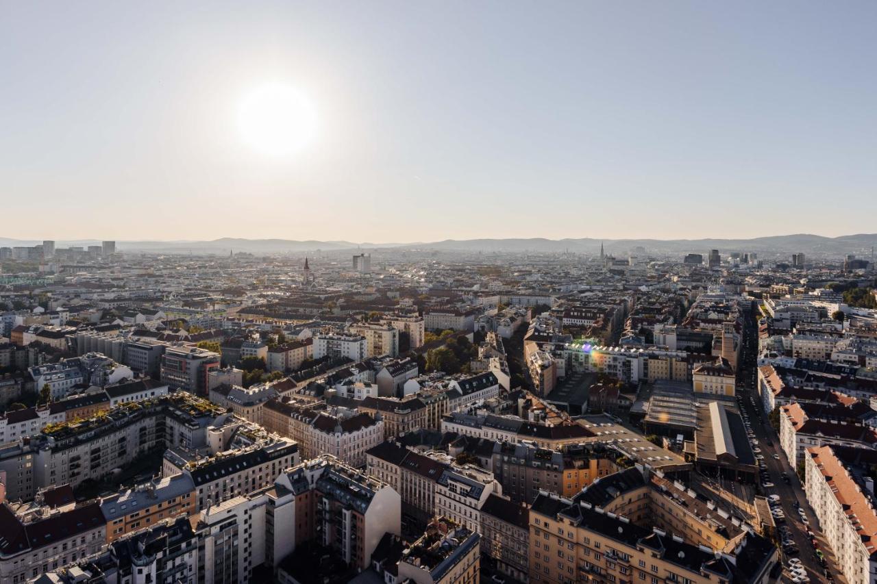 Design Apartment With Amazing View Over Vienna 2 ภายนอก รูปภาพ