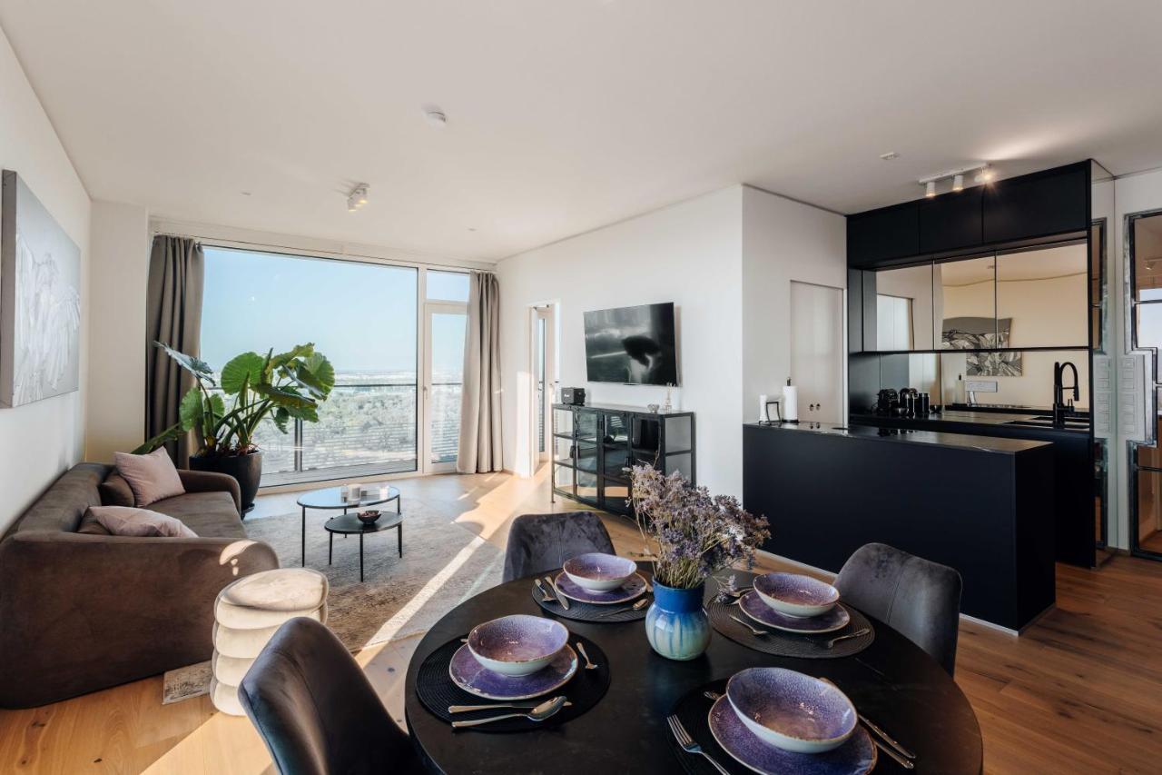 Design Apartment With Amazing View Over Vienna 2 ภายนอก รูปภาพ